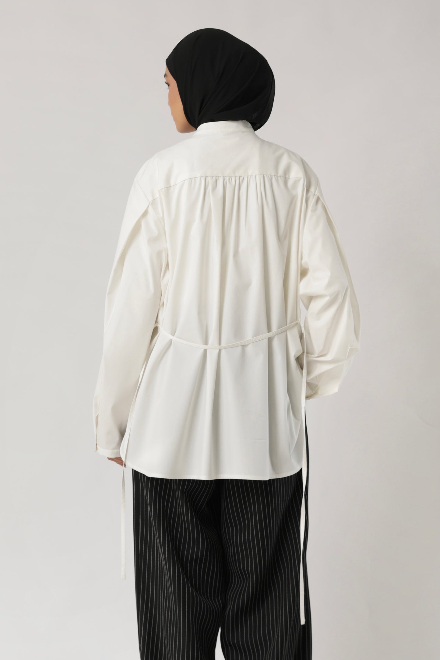 Sabamodest - Tie Belt Shirt
