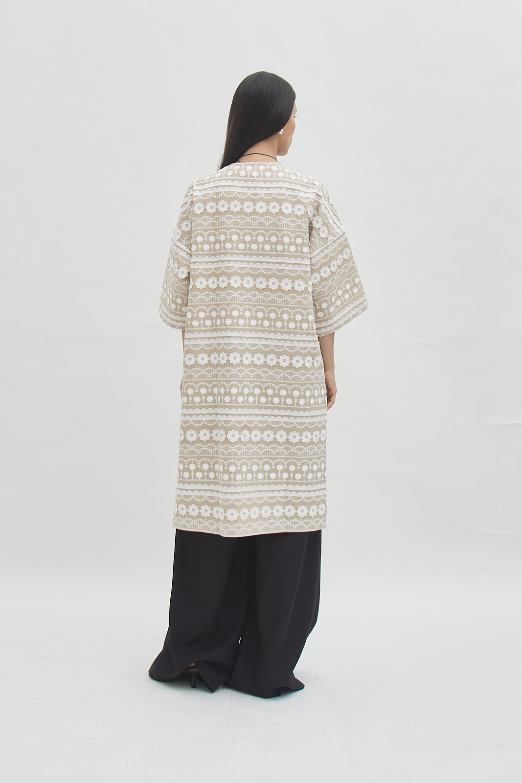 Shop At Velvet Cara Lace Outer in Oat
