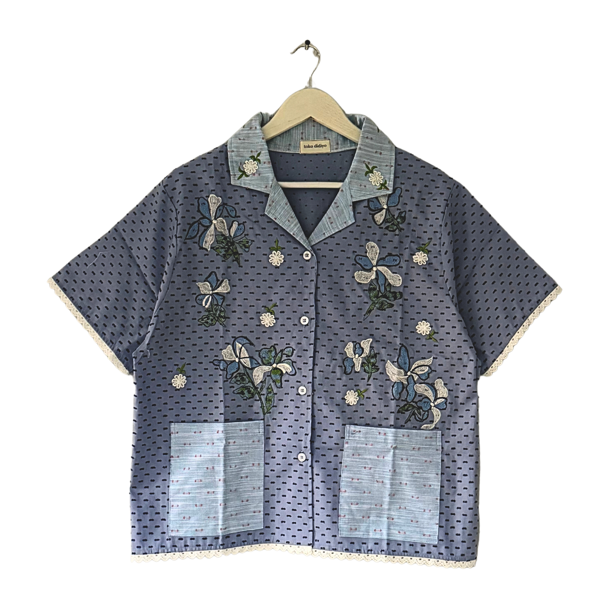 FASHIONLINK - TOKODIDIYO - GABE EMBROIDERY SHIRT