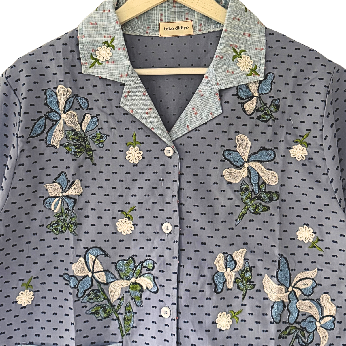 FASHIONLINK - TOKODIDIYO - GABE EMBROIDERY SHIRT