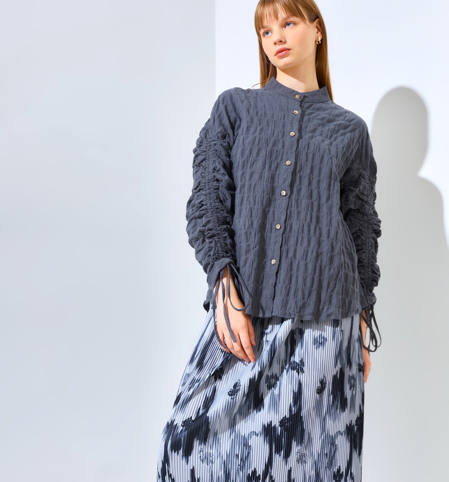 Fashionlink Yestoday Kaio Textured Shirt