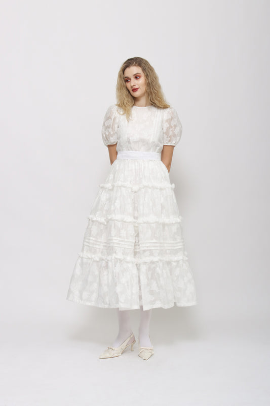 Starry - Celine Dress in White [PRE-ORDER]