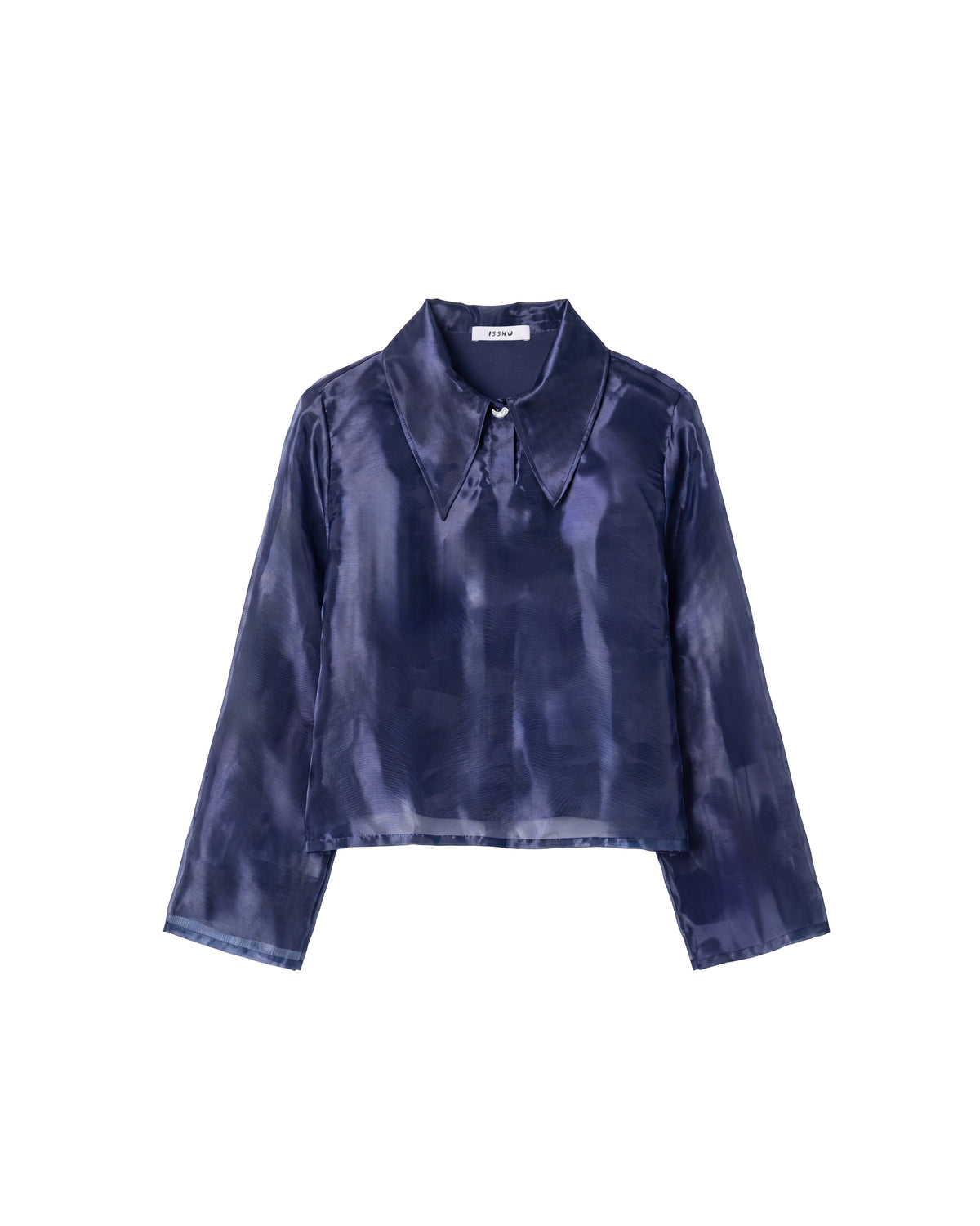 FASHIONLINK - ISSHU - COLLAR SHEER SKIRT