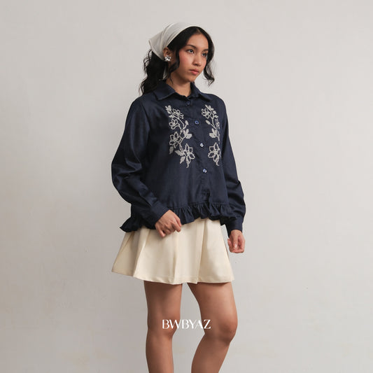 FASHIONLINK - BWBYAZ - JULIE RUFFLE SHIRT