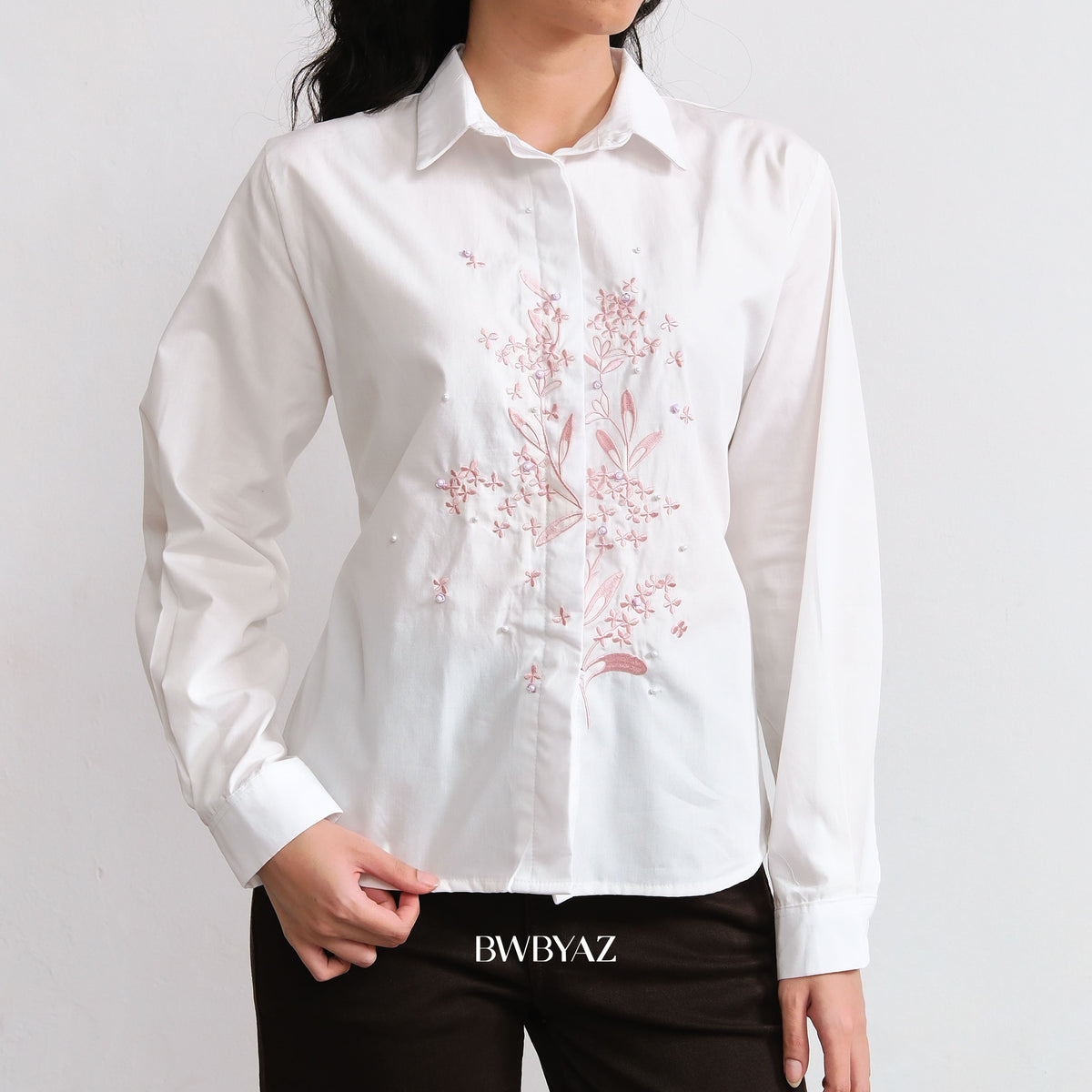 FASHIONLINK - BWBYAZ - LUERRA BLOOMING SHIRT