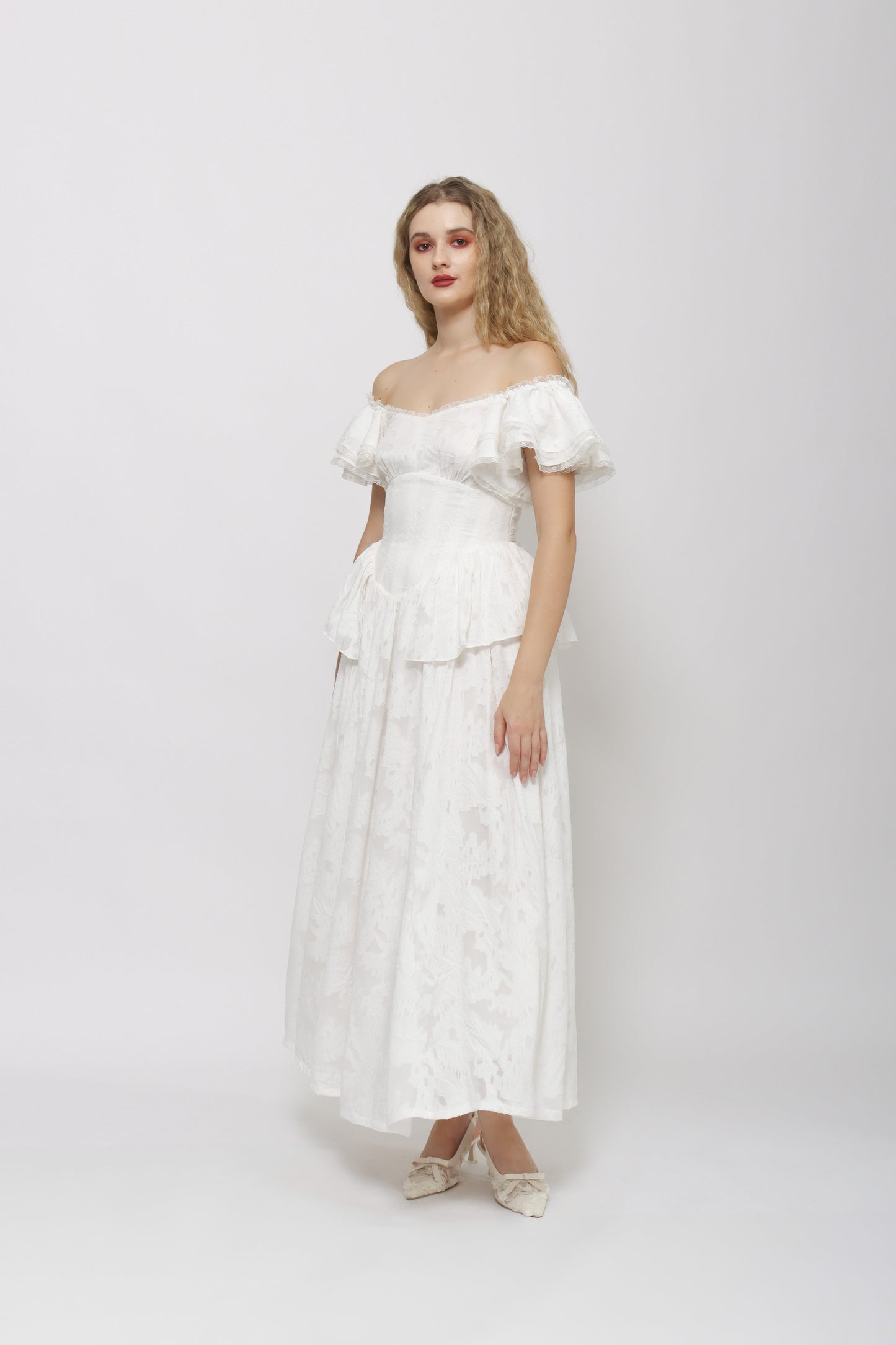 Starry - Georgiana Dress in White [PRE-ORDER]