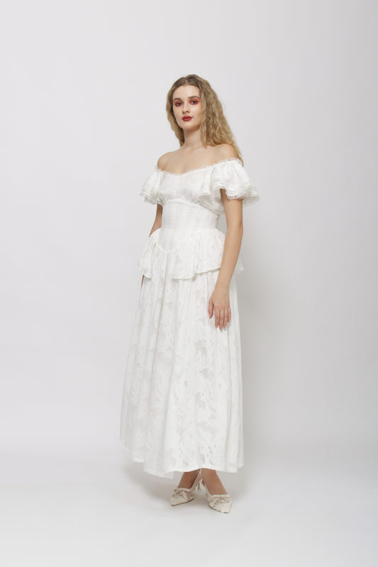 Starry - Georgiana Dress in White [PRE-ORDER]