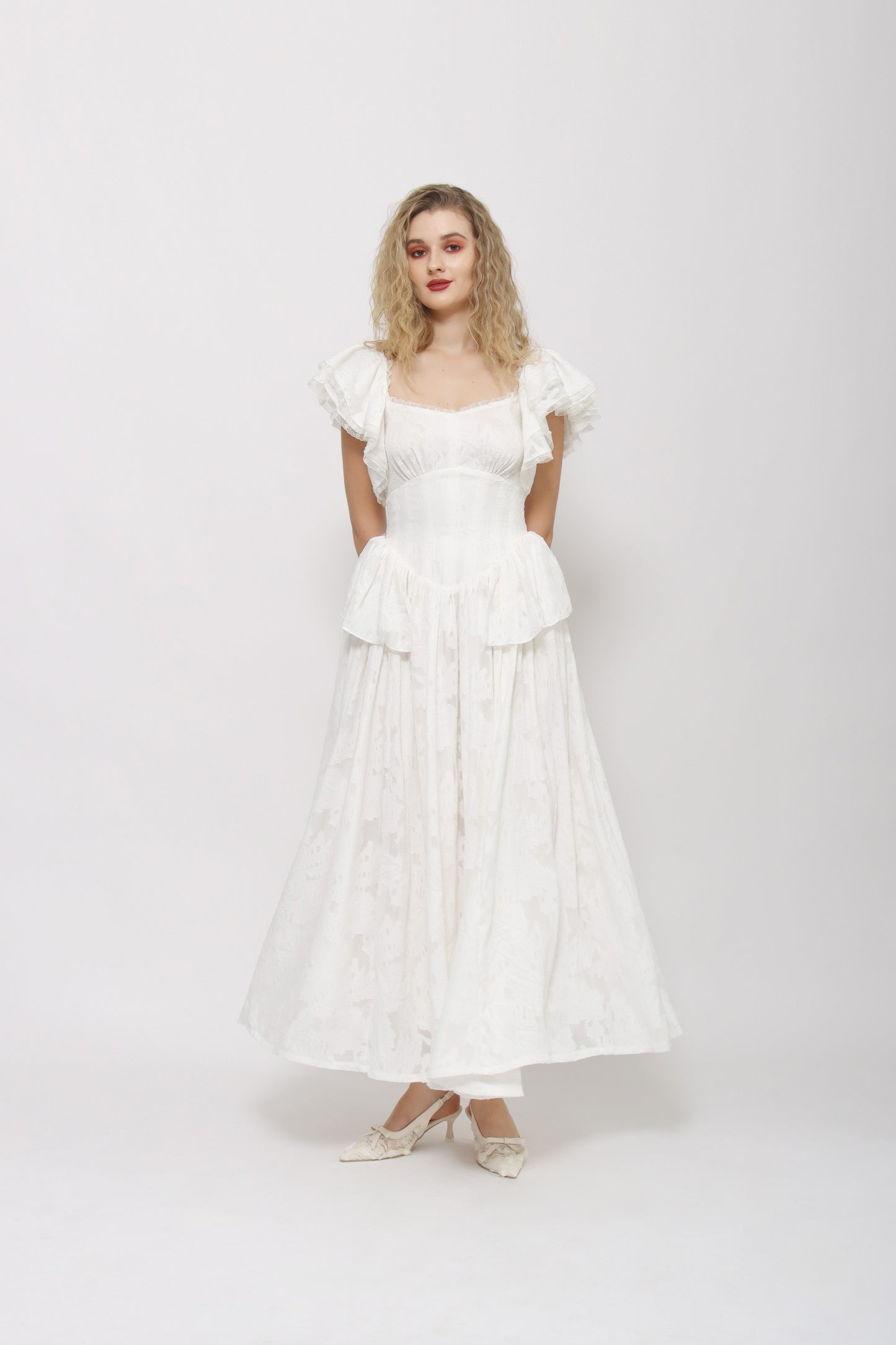 Starry - Georgiana Dress in White [PRE-ORDER]
