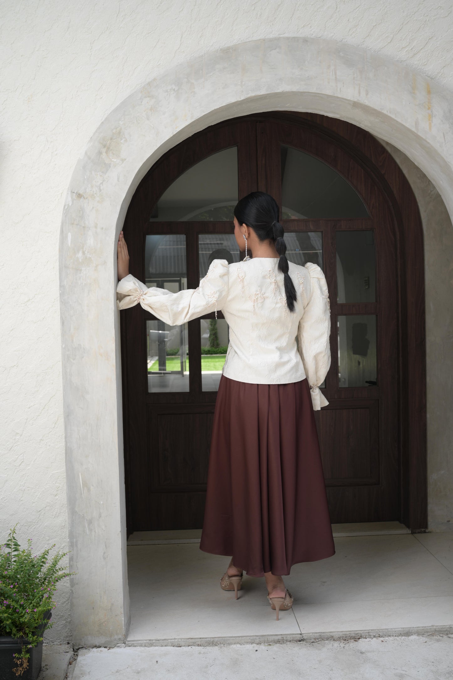 Simplyveewee - Hilary Skirt Brown [PRE-ORDER]