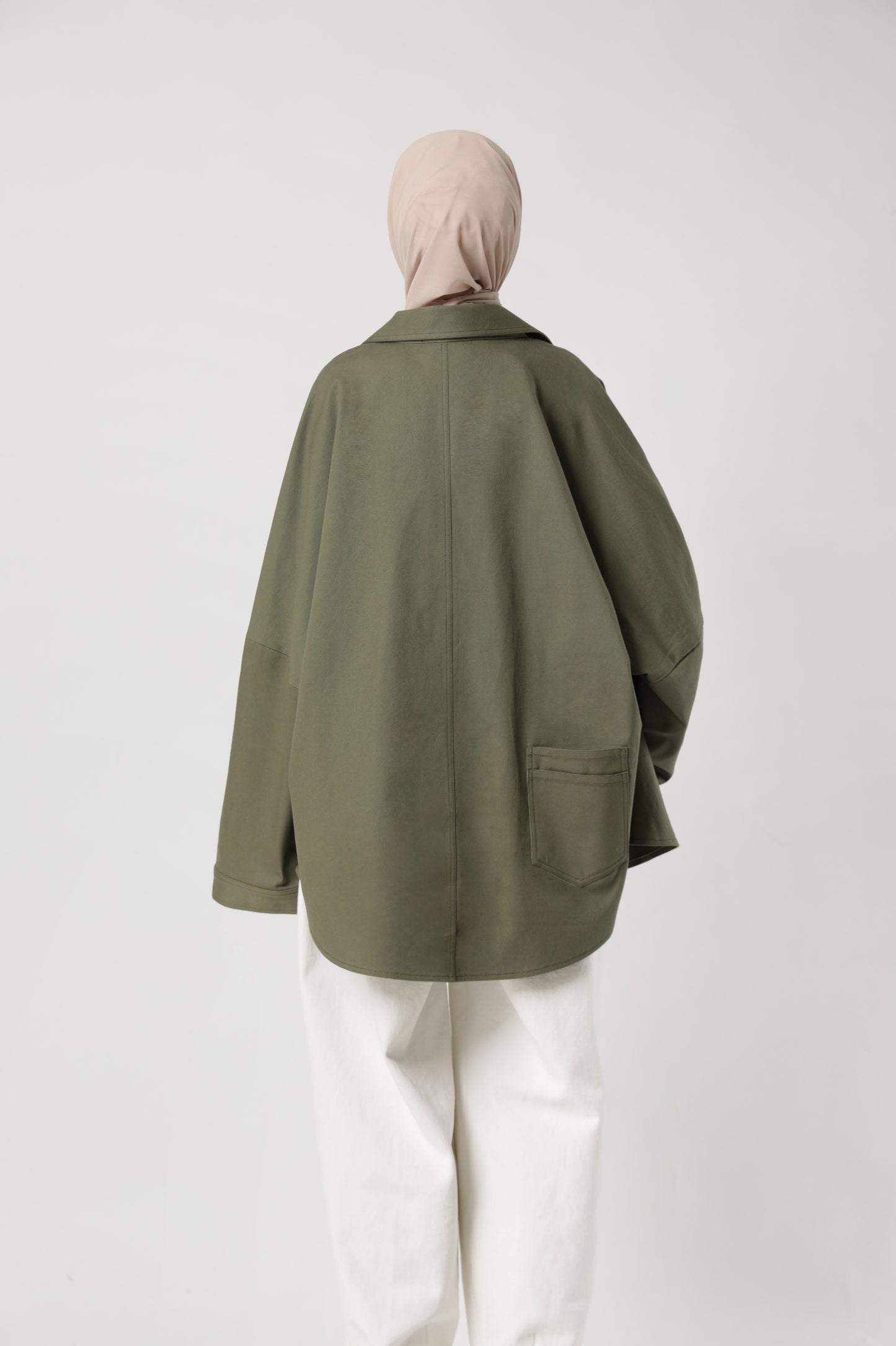 Sabamodest - Kimono Sleeve Outer Shirt