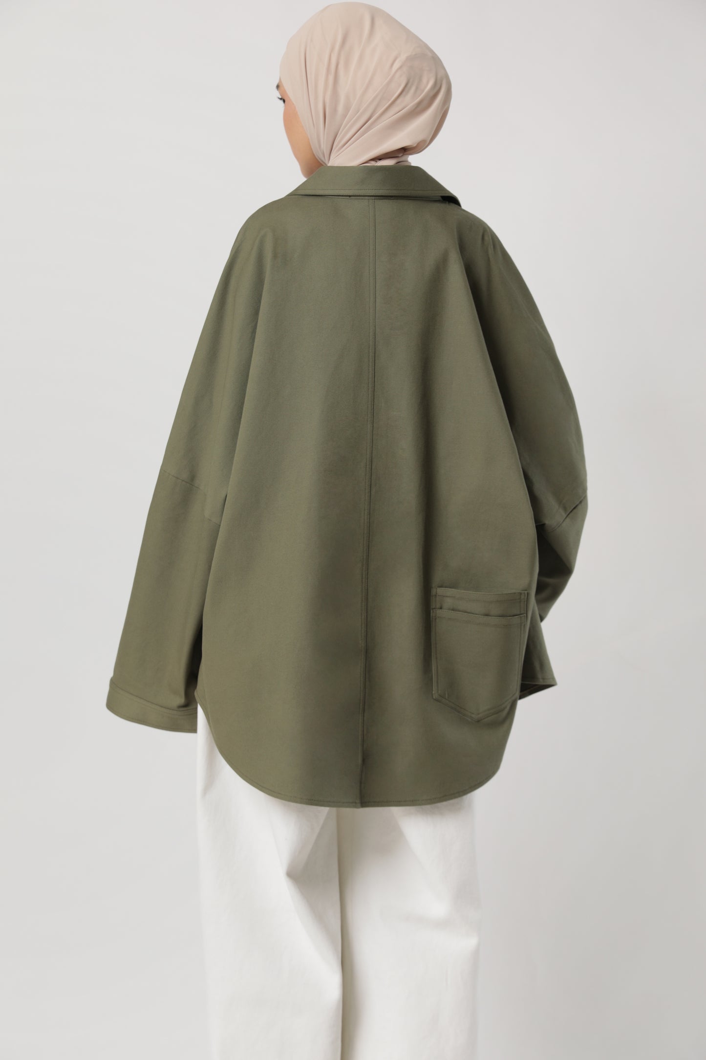 Sabamodest - Kimono Sleeve Outer Shirt