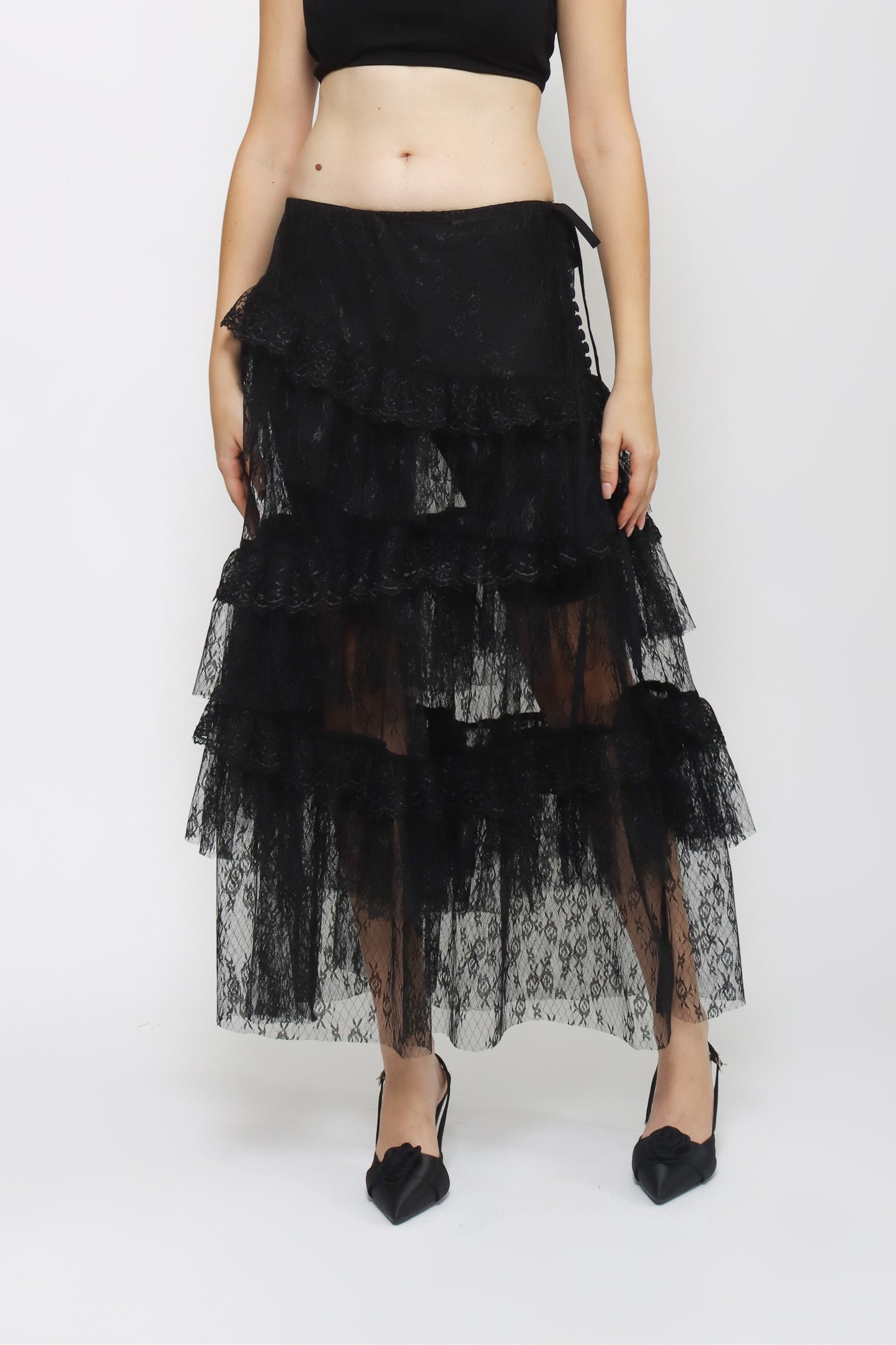 Starry - Bliss Skirt in Black Tulle [PRE-ORDER]