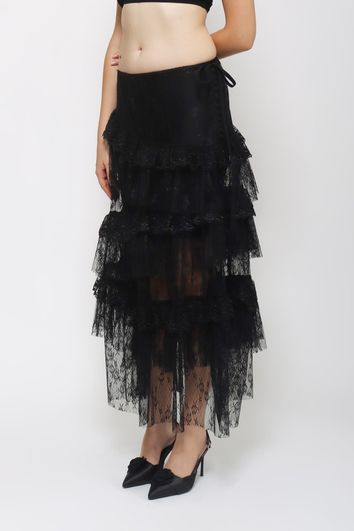 Starry - Bliss Skirt in Black Tulle [PRE-ORDER]