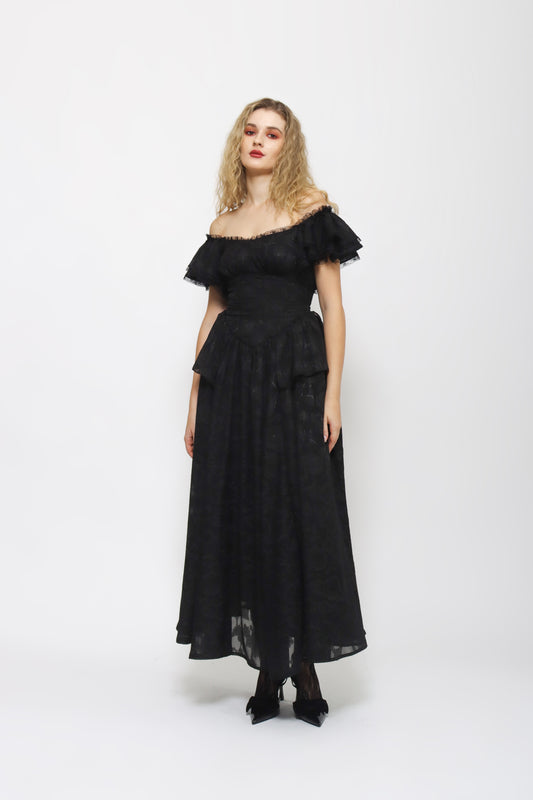 Starry - Georgiana Dress in Black [PRE-ORDER]