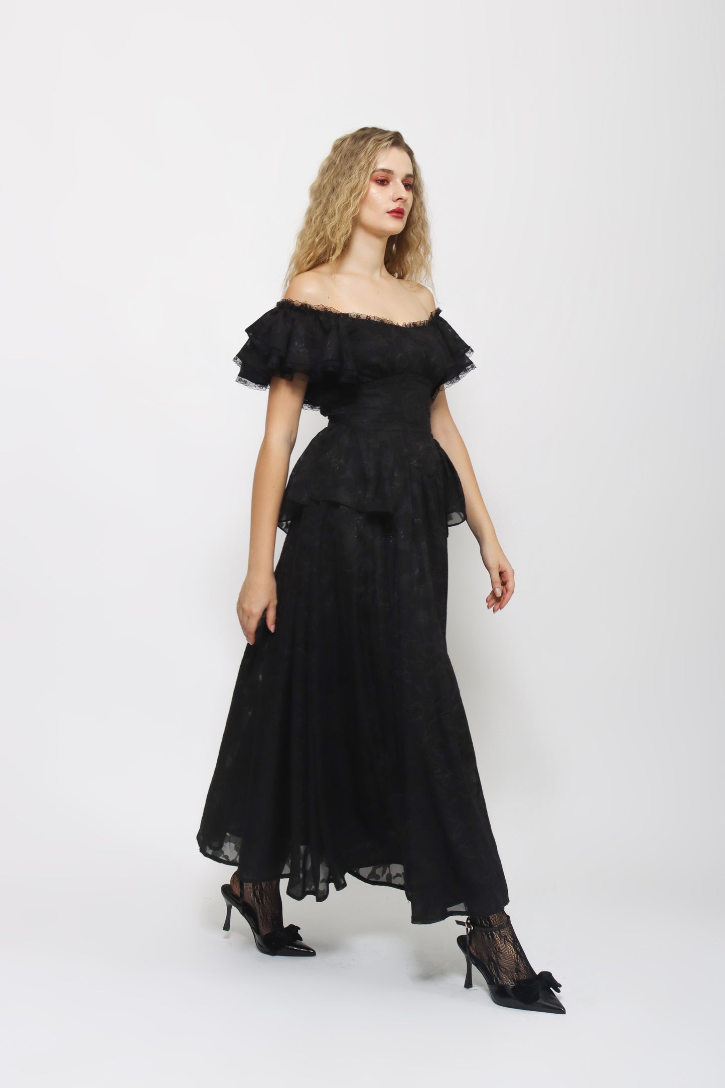 Starry - Georgiana Dress in Black [PRE-ORDER]