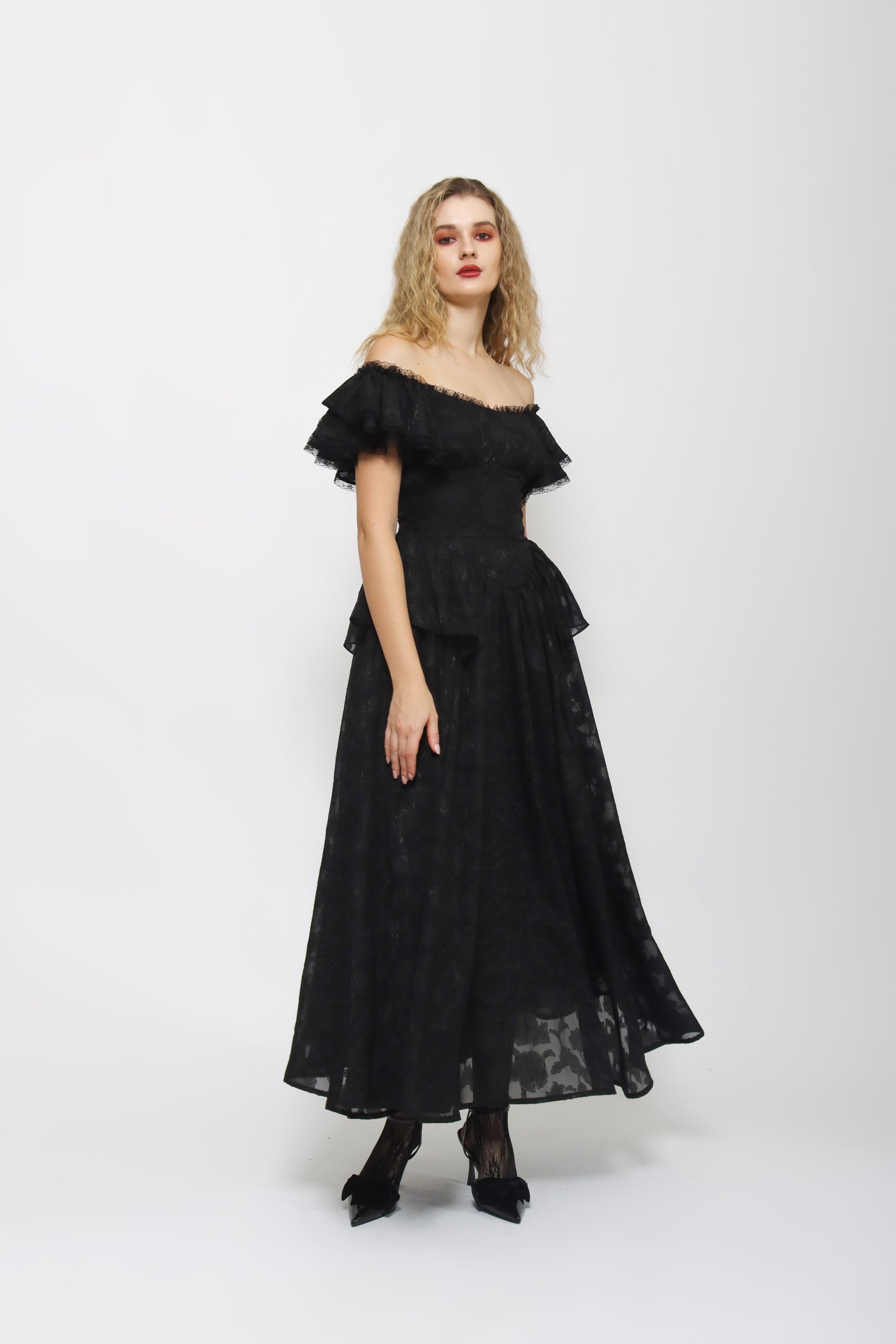 Starry - Georgiana Dress in Black [PRE-ORDER]