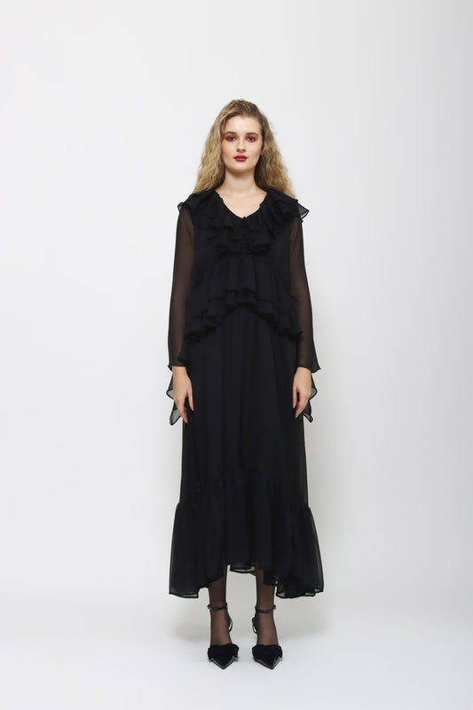 Starry - Sorenna Dress in Black [PRE-ORDER]