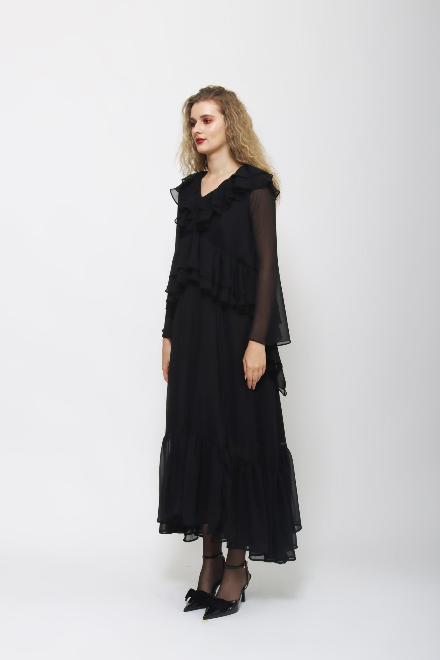 Starry - Sorenna Dress in Black [PRE-ORDER]