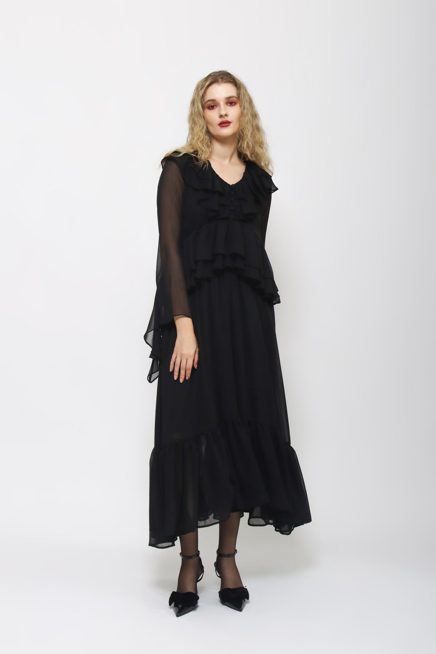 Starry - Sorenna Dress in Black [PRE-ORDER]