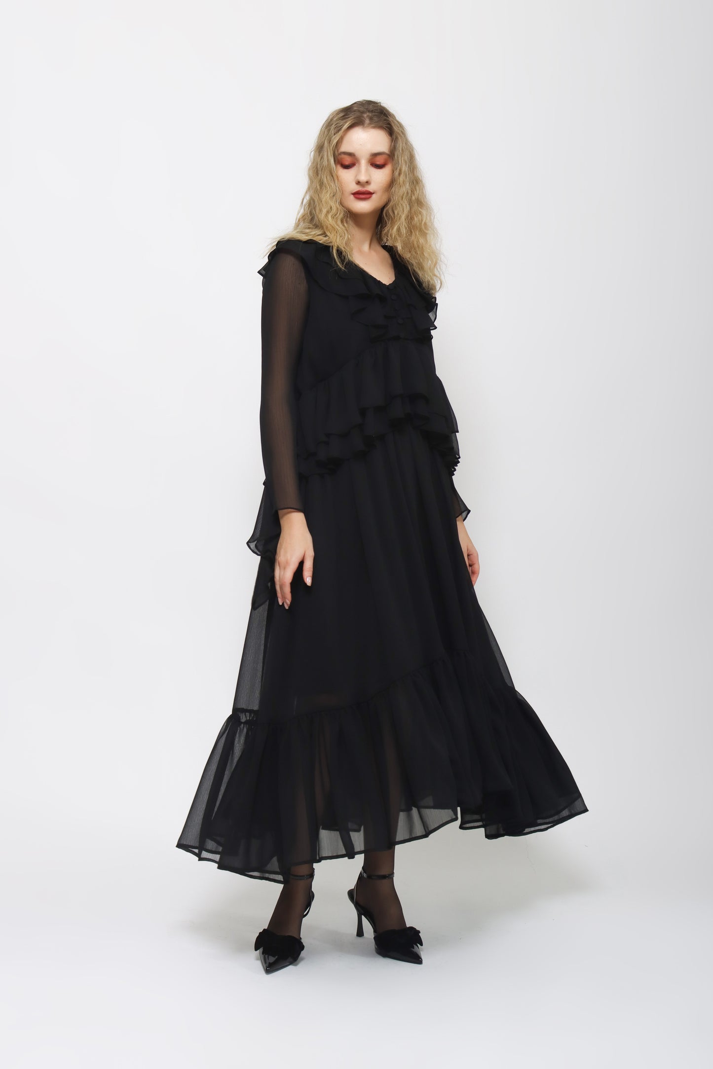 Starry - Sorenna Dress in Black [PRE-ORDER]