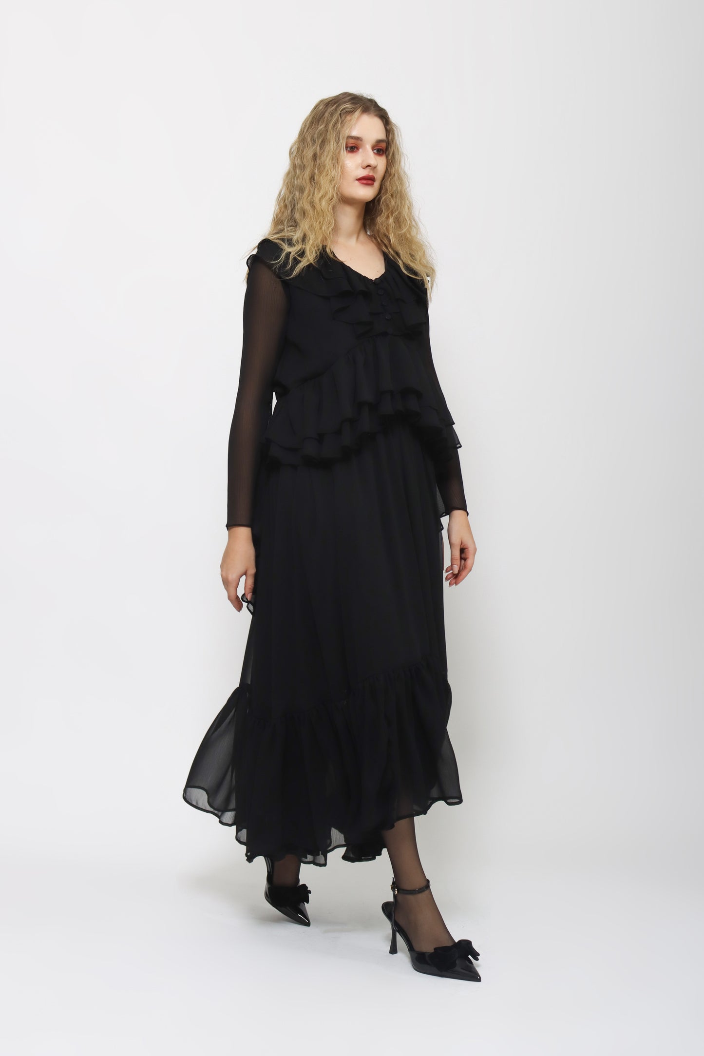 Starry - Sorenna Dress in Black [PRE-ORDER]