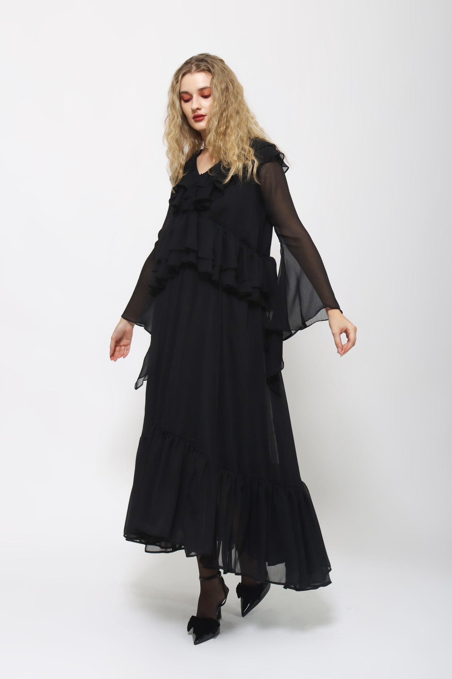 Starry - Sorenna Dress in Black [PRE-ORDER]