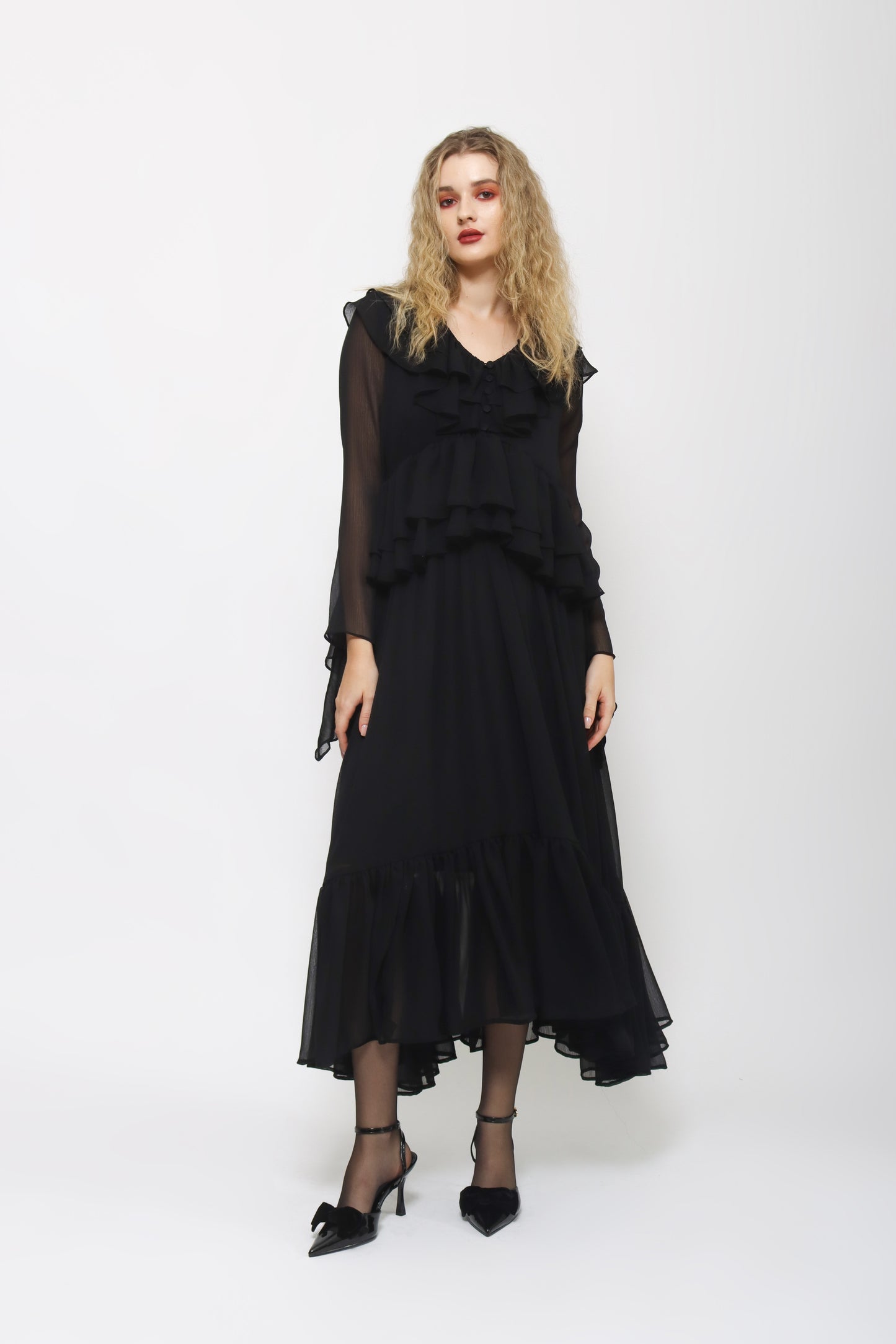Starry - Sorenna Dress in Black [PRE-ORDER]