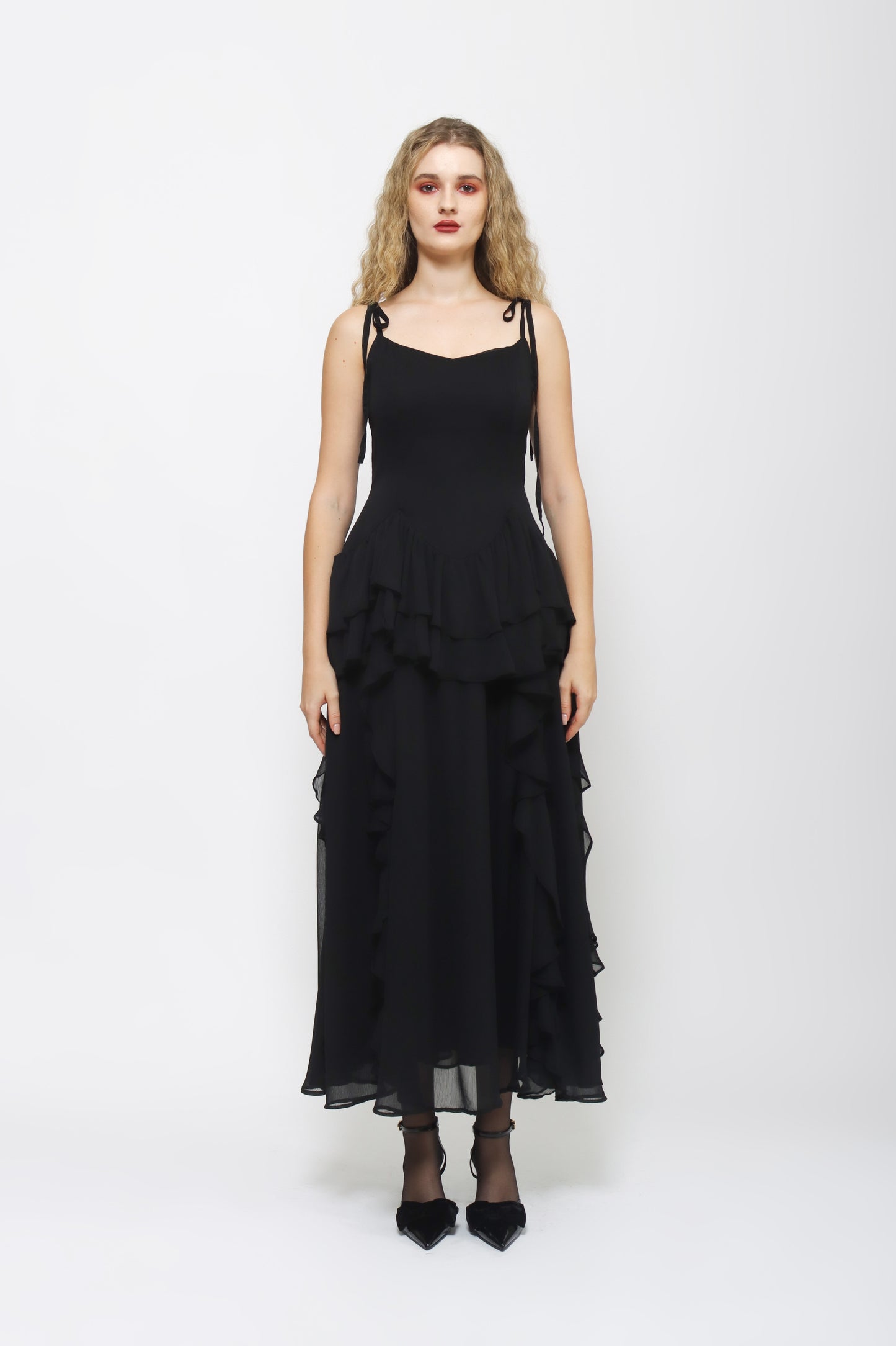 Starry - Chloe Dress in Black [PRE-ORDER]