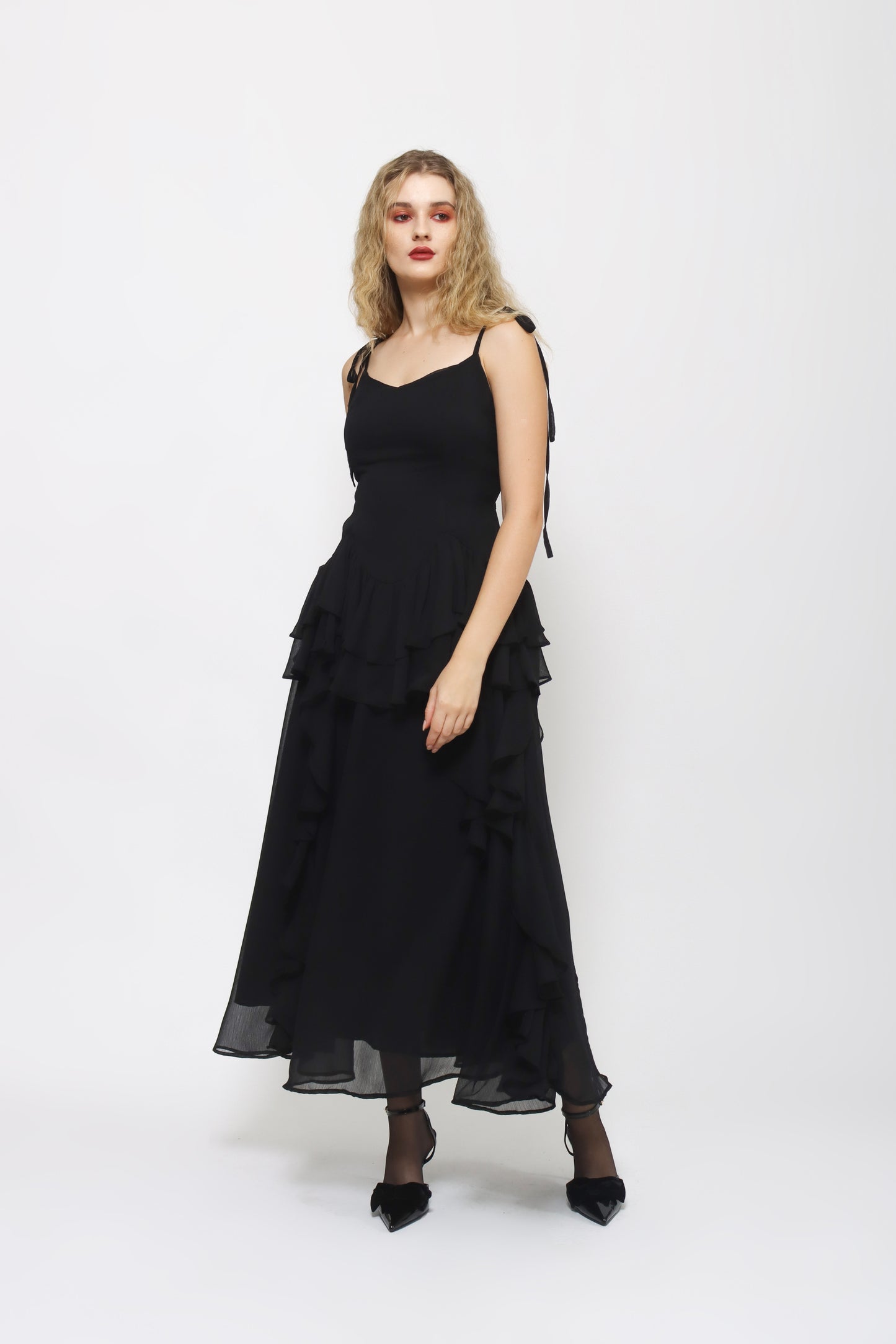 Starry - Chloe Dress in Black [PRE-ORDER]