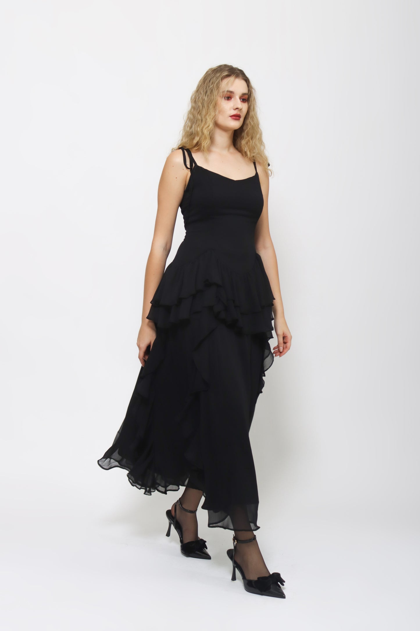 Starry - Chloe Dress in Black [PRE-ORDER]