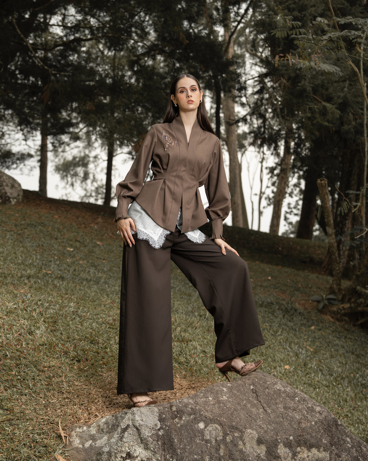 FASHIONLINK - VAIA - JOCE DARK BROWN