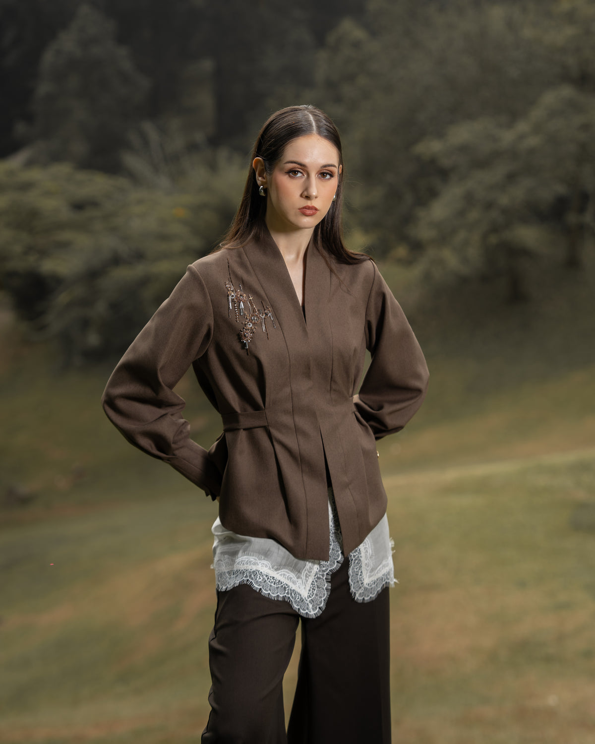 FASHIONLINK - VAIA - JOCE DARK BROWN