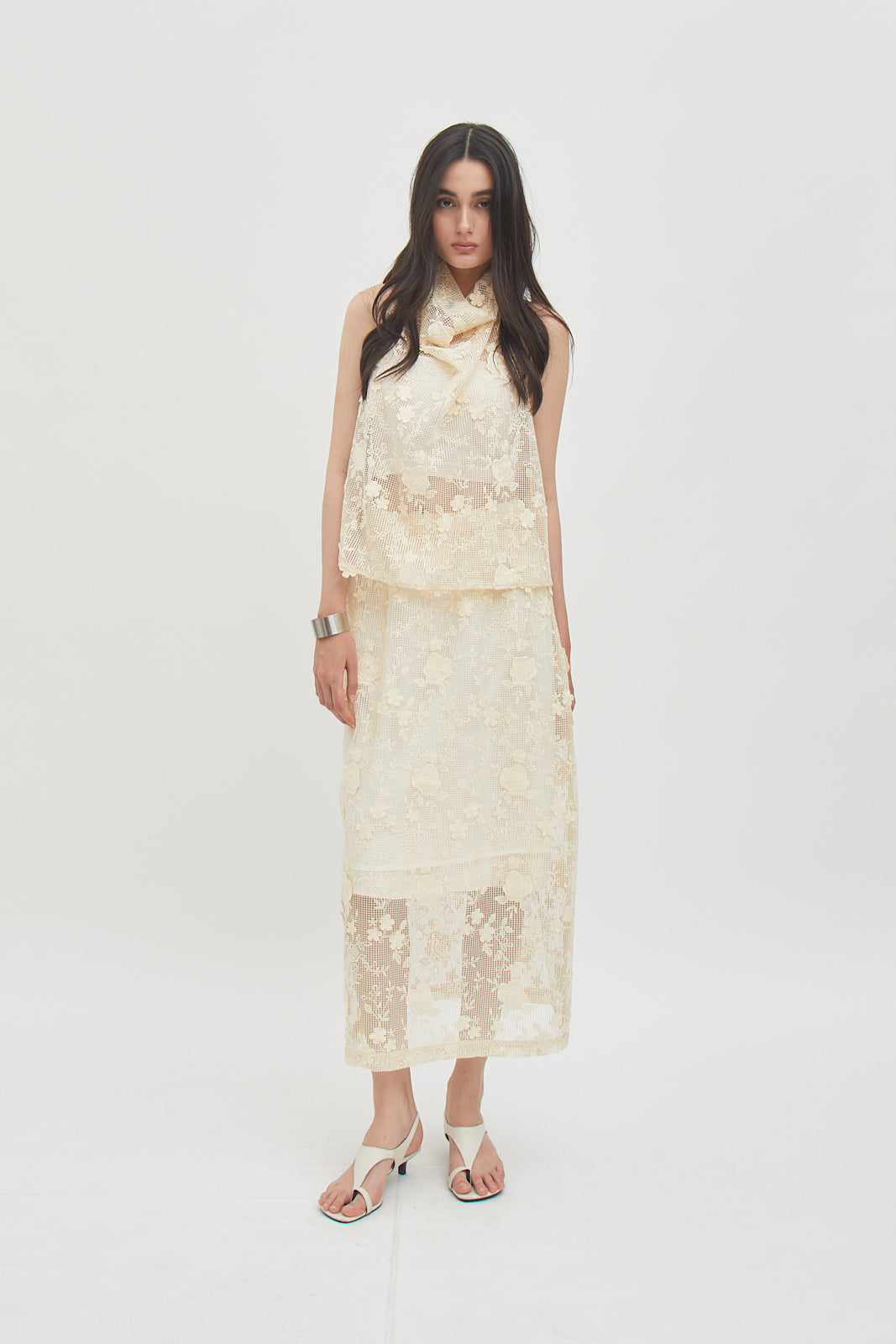 Shop At Velvet - Bloom Lace Skirt [PRE-ORDER 5 DAYS]