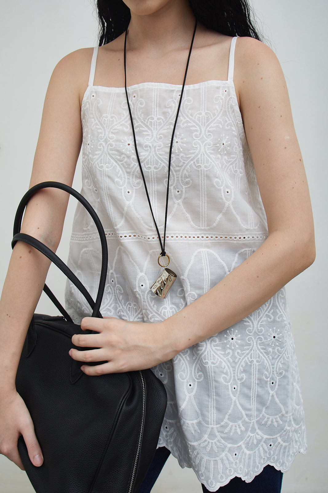 Shop At Velvet - Sola Embroidery Tank [PRE-ORDER 3 DAYS]