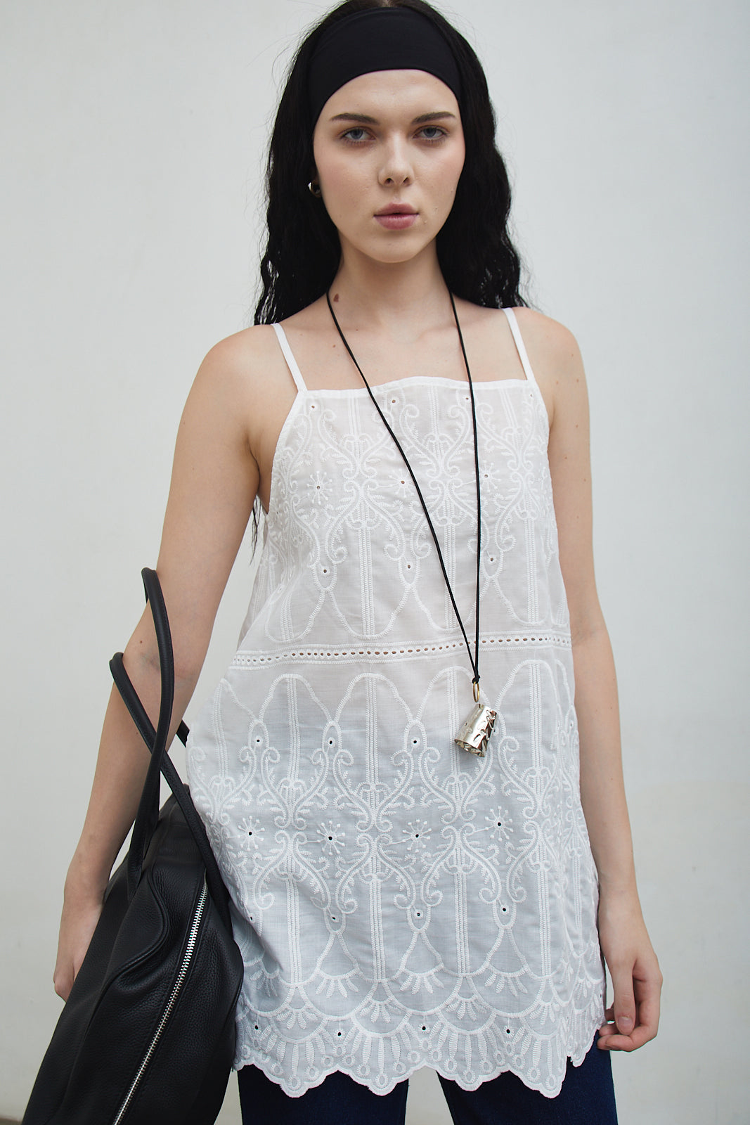 Shop At Velvet - Sola Embroidery Tank [PRE-ORDER 3 DAYS]