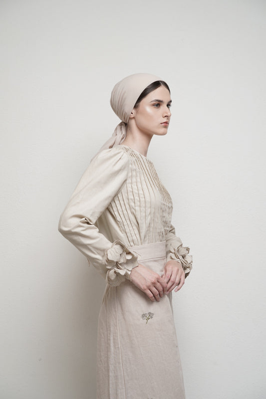Fashionlink - Glashka - Pearl Top Nude