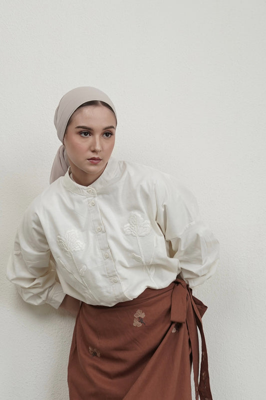 Fashionlink - Glashka - Tulus Top Broken White