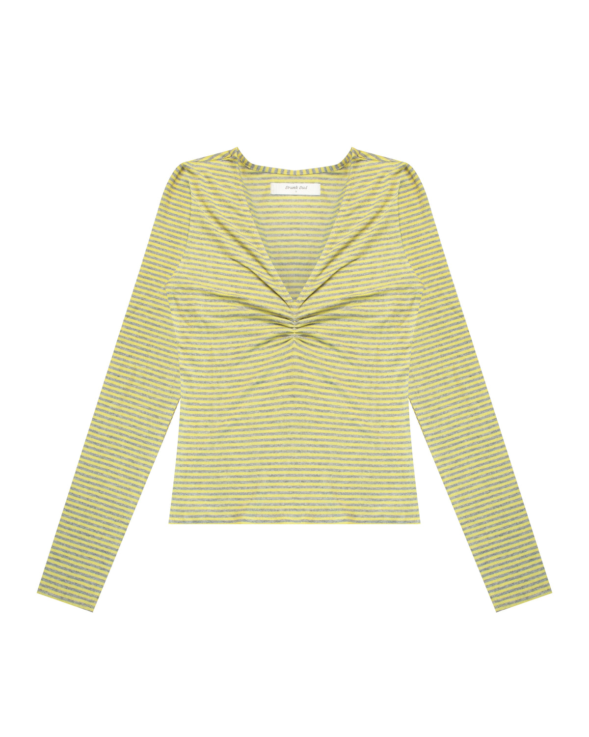FASHIONLINK - DRUNK DAD- VEGA TOP IN YELLOW