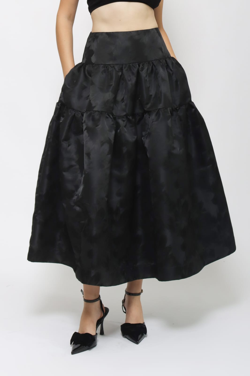 Starry - Charlotte Skirt in Black [PRE-ORDER]