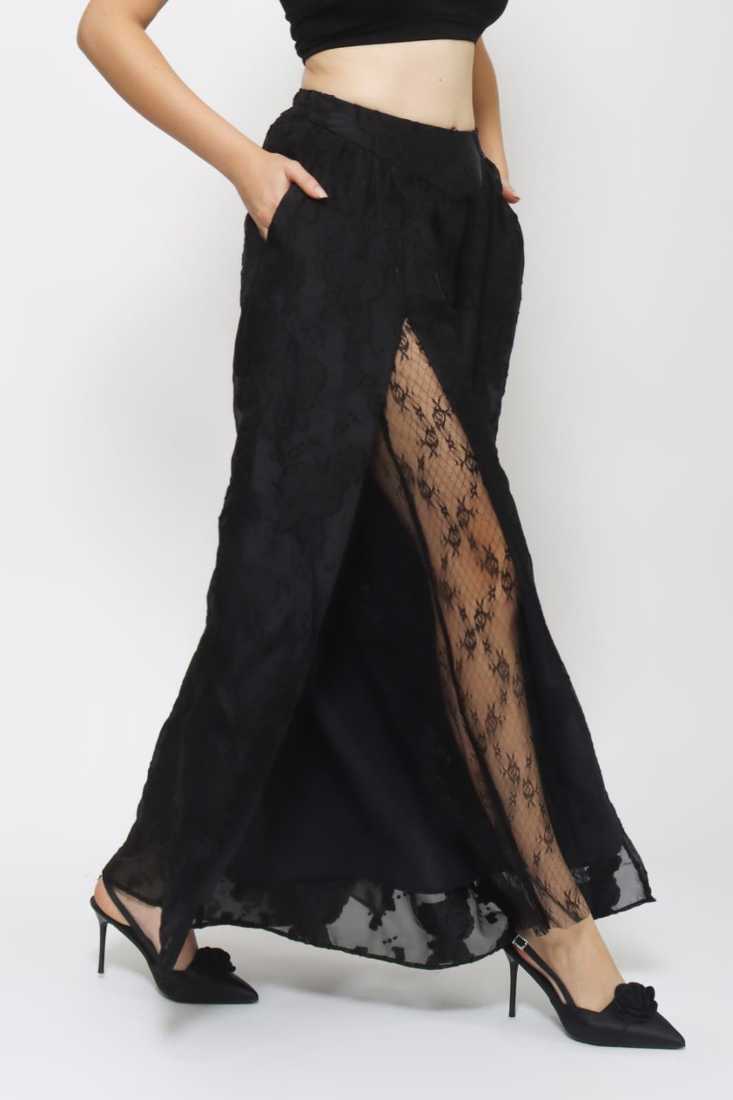 Starry - Rebecca Pants in Black [PRE-ORDER]