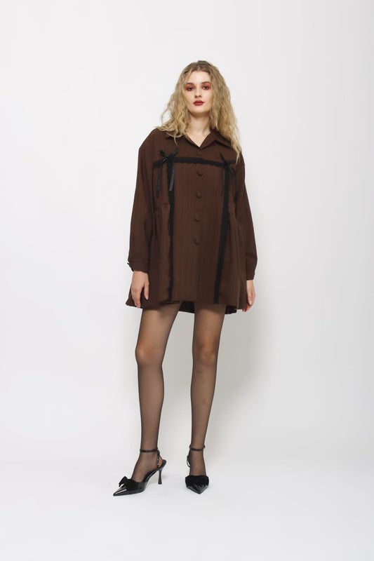 Starry - Morgana Jacket in Brown [PRE-ORDER]