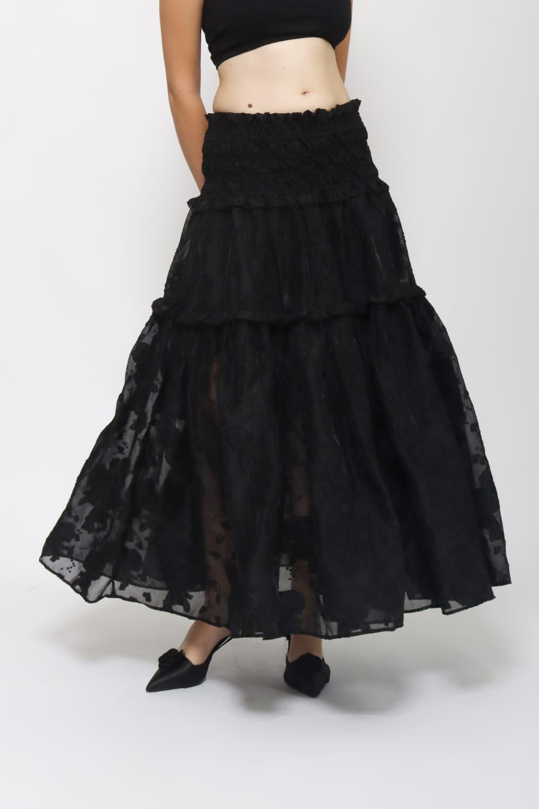Starry - Lunaria Skirt in Black [PRE-ORDER]