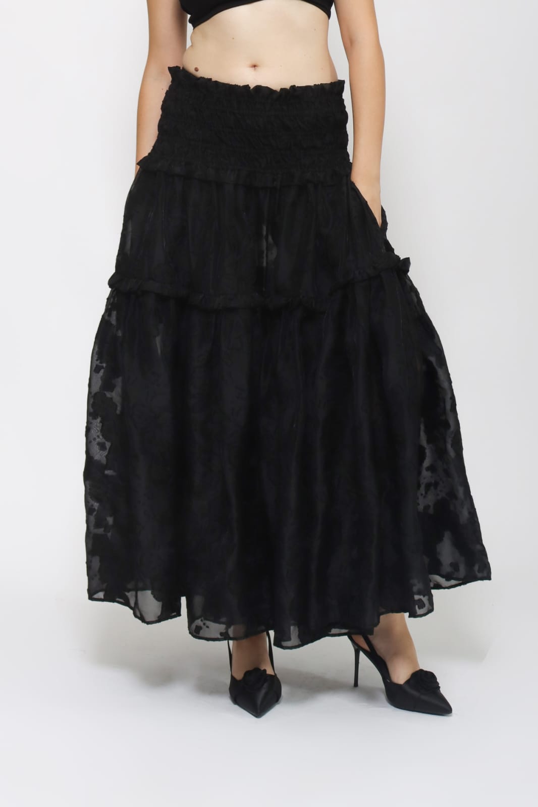 Starry - Lunaria Skirt in Black [PRE-ORDER]