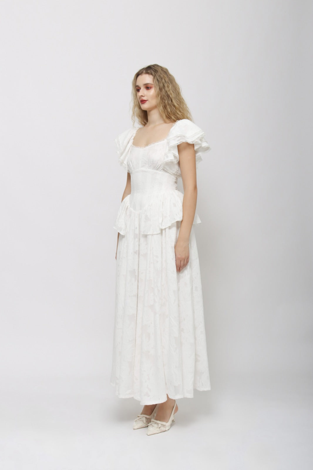 Starry - Georgiana Dress in White [PRE-ORDER]