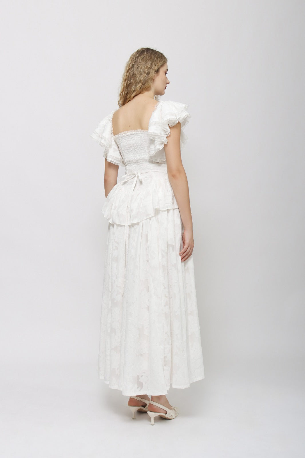 Starry - Georgiana Dress in White [PRE-ORDER]