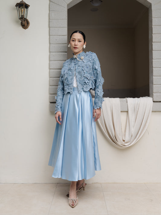FASHIONLINK - SIMPLYVEEWEE - KAREN SKIRT - SKYBLUE