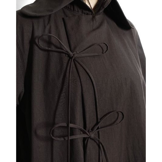 FASHIONLINK - MOTE MOTE - BUTTON COAT BROWN