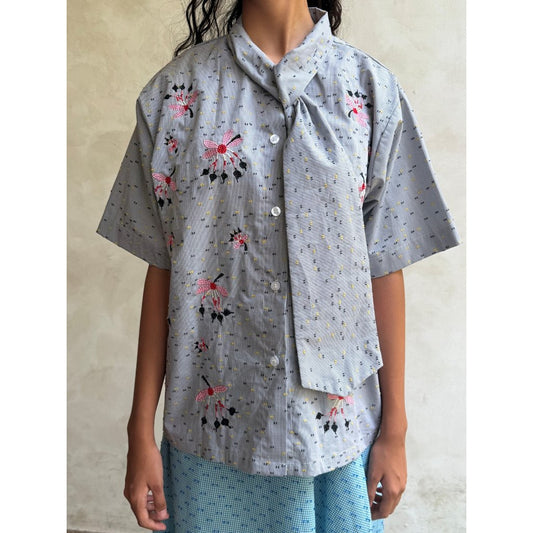 FASHIONLINK - TOKODIDIYO - Palma Embroidery Shortsleeve Shirt