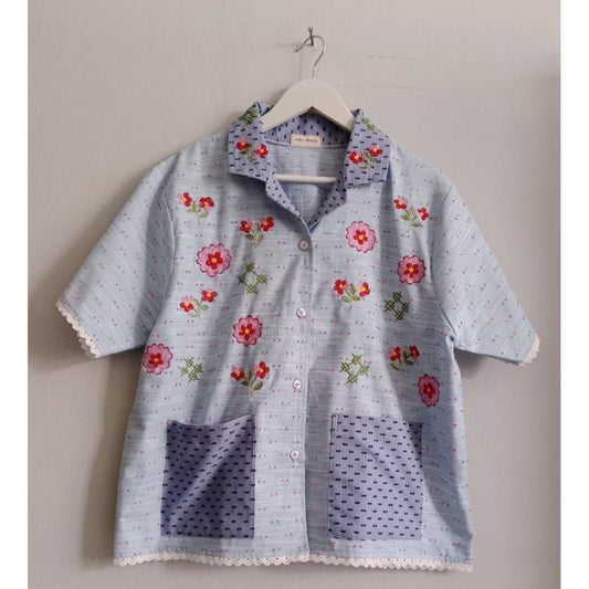 FASHIONLINK - TOKODIDIYO - RONA EMBROIDERY SHIRT